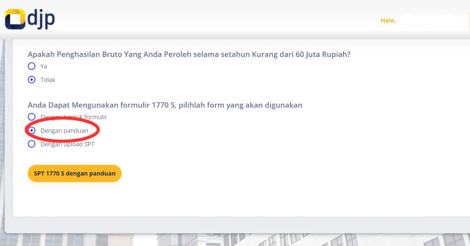 cara-cara lapor spt pajak