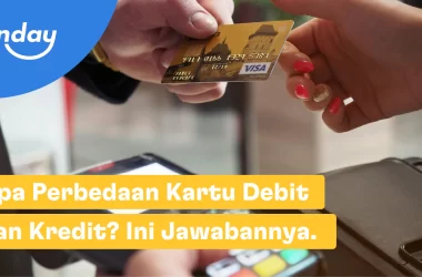 Ada 7 perbedaan kartu debit dan kredit, salah satunya dari sisi sumber dana dan kepemilikan kartu.