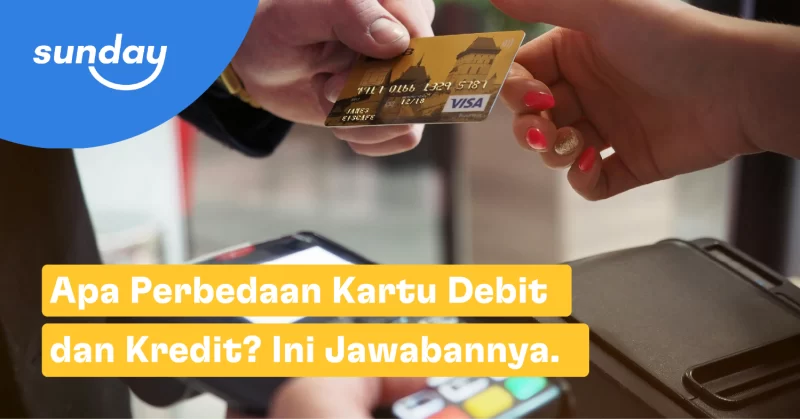 Ada 7 perbedaan kartu debit dan kredit, salah satunya dari sisi sumber dana dan kepemilikan kartu.