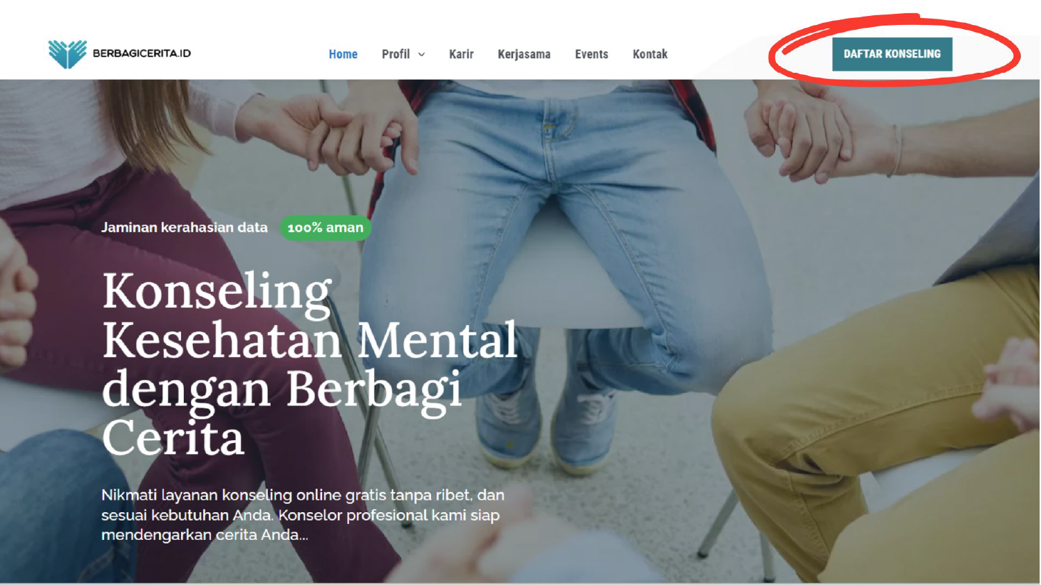 Ada banyak layanan konsultasi psikolog gratis yang bisa diakses secara online