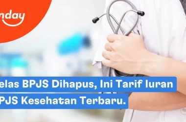 Tarif iuran BPJS Kesehatan yang berlaku akibat penghapusan sistem kelas 1, 2, dan 3.
